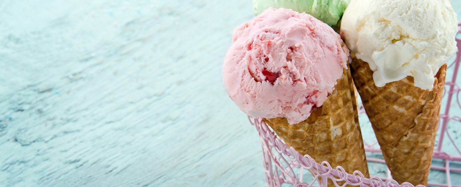 Colorful ice cream cones | Santa Rosa Beach Ice Cream
