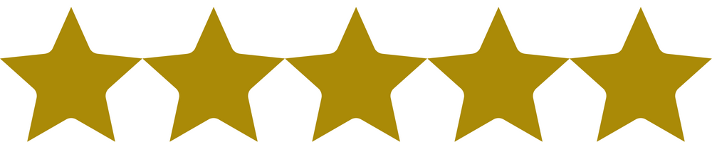 5 gold stars