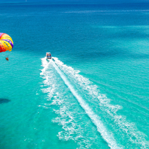 parasailing boat