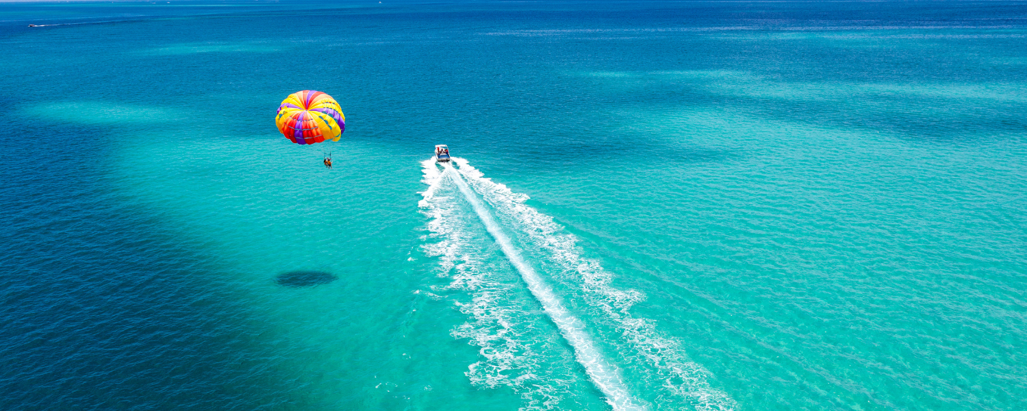 parasailing boat