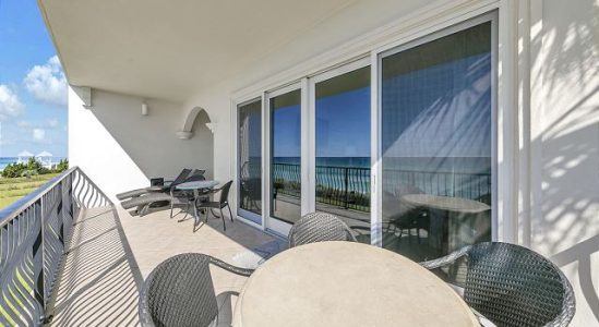 balcony view into interior