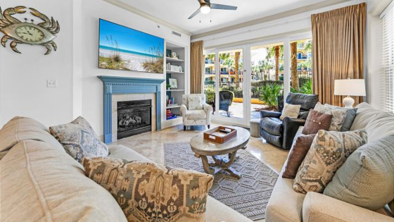 30A vacation rental interior